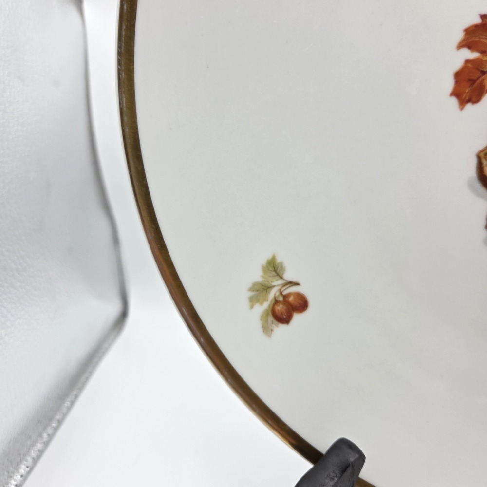 Vintage Jaeger & Co Bavaria E&R Harvest Round 12.5" Platter Grapes Cottagecore - Picture 6 of 8